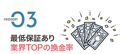 ユーウォレットは換金率保証あり