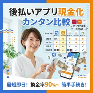 後払いアプリ現金化業者一覧のアイキャッチ