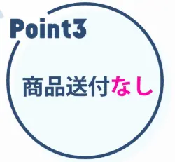 エニタイムは商品の郵送なし